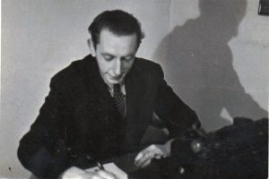 Любомир Тенев като стажант-адвокат в кантората